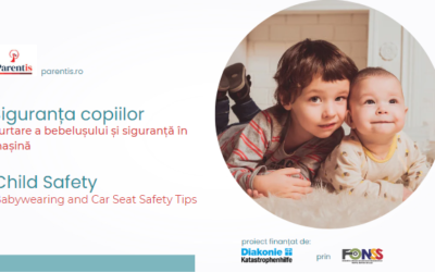 Siguranța copiilor: purtare a bebelușului și siguranță în mașină